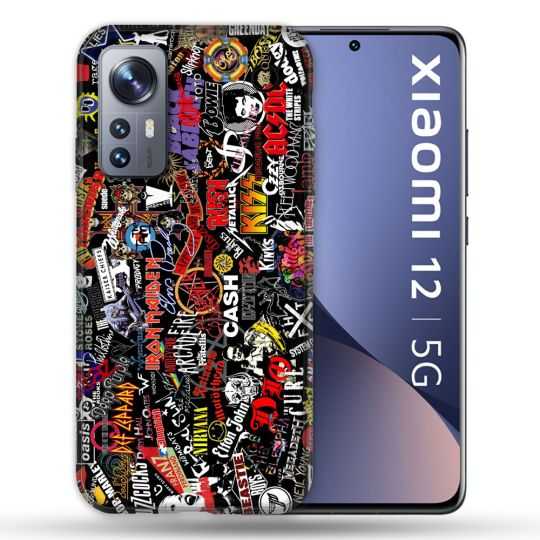 Coque Pour Xiaomi 12 Musique Rock Groupe