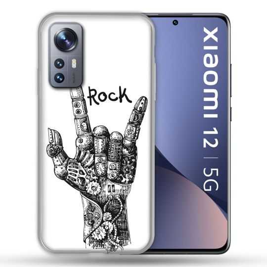 Coque Pour Xiaomi 12 Musique Rock Main