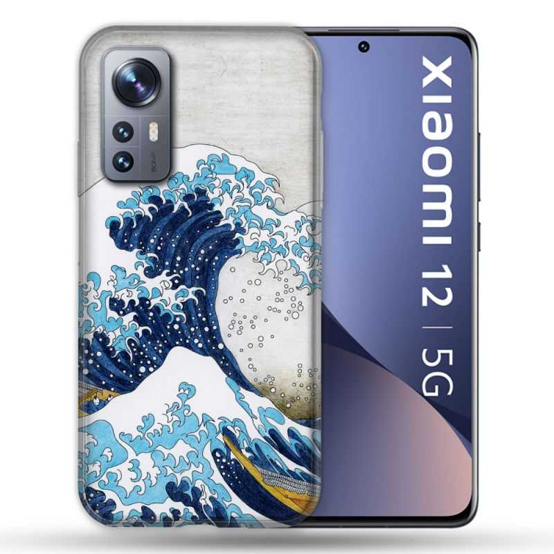 Coque Pour Xiaomi 12 Peinture La Grande Vague