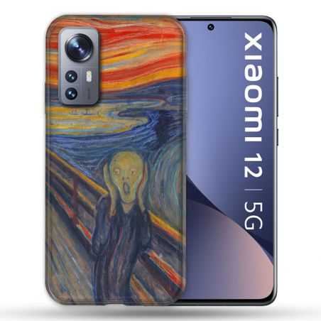 Coque Pour Xiaomi 12 Peinture Le Cri