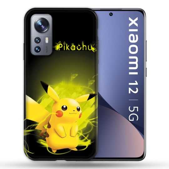 Coque Pour Xiaomi 12 Pokemon Pikachu Eclair