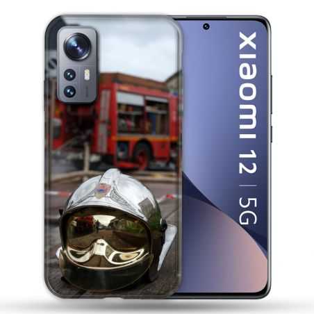 Coque Pour Xiaomi 12 Pompier Casque Camion