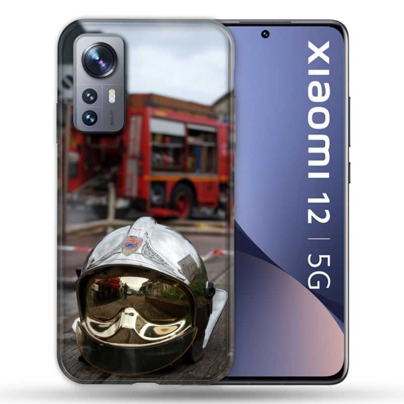 Coque Pour Xiaomi 12 Pompier Casque Camion