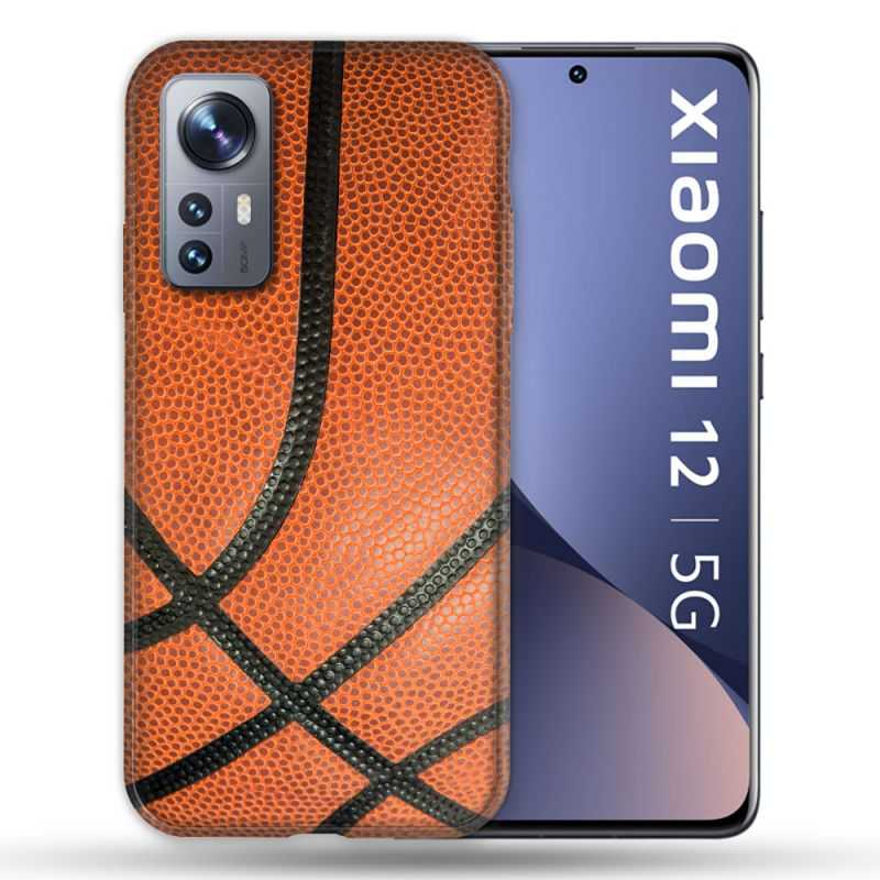 Coque Pour Xiaomi 12 Sport Ballon Basket