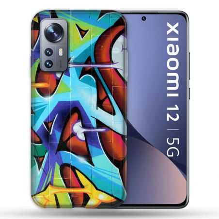 Coque Pour Xiaomi 12 Street Art Graf Color