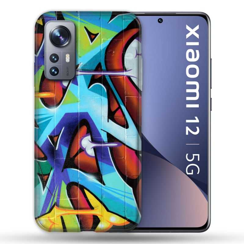 Coque Pour Xiaomi 12 Street Art Graf Color