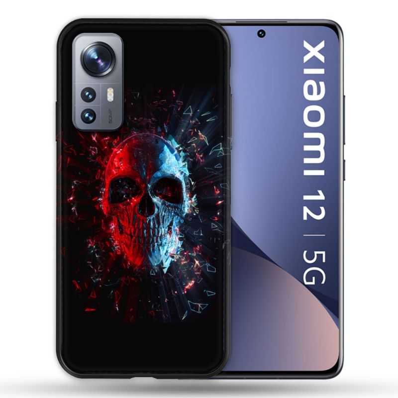 Coque Pour Xiaomi 12 Tete de Mort Deflagration