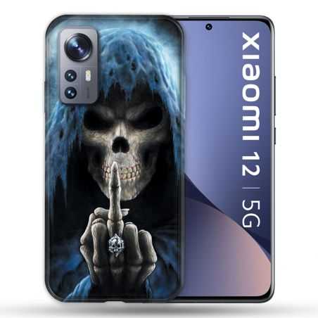 Coque Pour Xiaomi 12 Tete de Mort Doigt