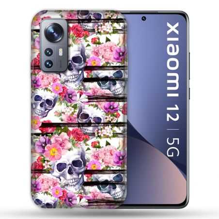 Coque Pour Xiaomi 12 Tete de Mort Pattern