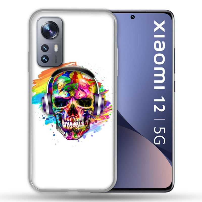 Coque Pour Xiaomi 12 Tete de Mort Tag