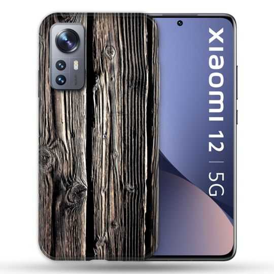 Coque Pour Xiaomi 12 Texture Bois