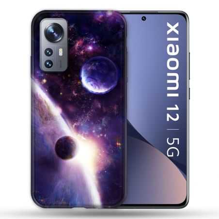 Coque Pour Xiaomi 12 Univers Planete Stellaire