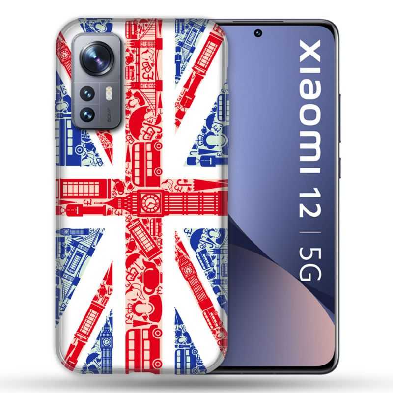 Coque Pour Xiaomi 12 Voyage Angleterre Blanc