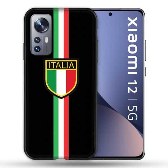 Coque Pour Xiaomi 12 Voyage Italie 3 Noir
