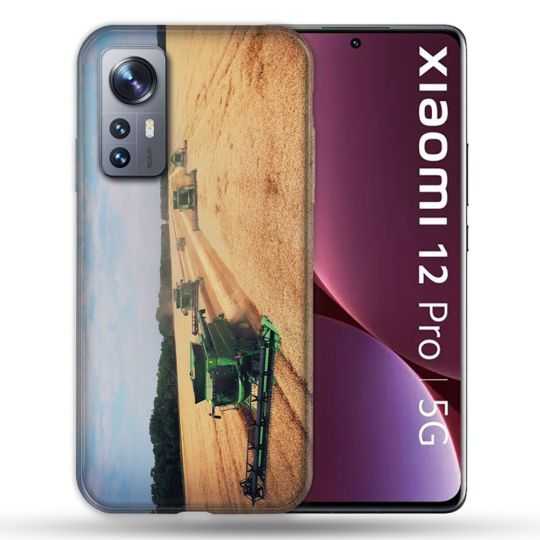 Coque Pour Xiaomi 12 Pro Agriculture Moissonneuse