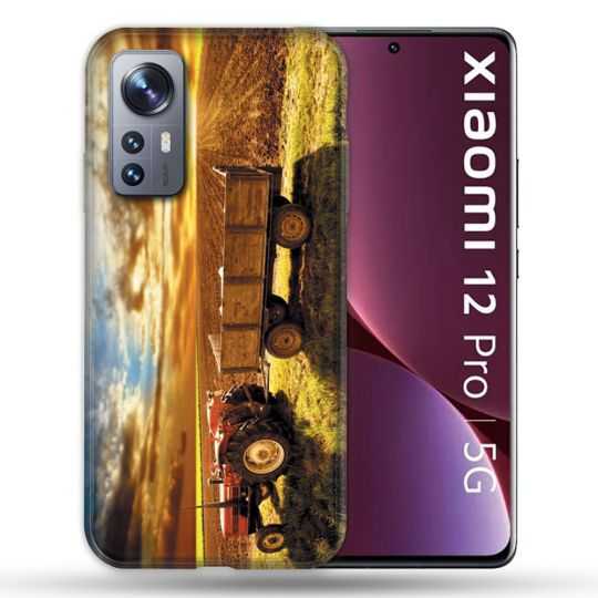 Coque Pour Xiaomi 12 Pro Agriculture Tracteur Color