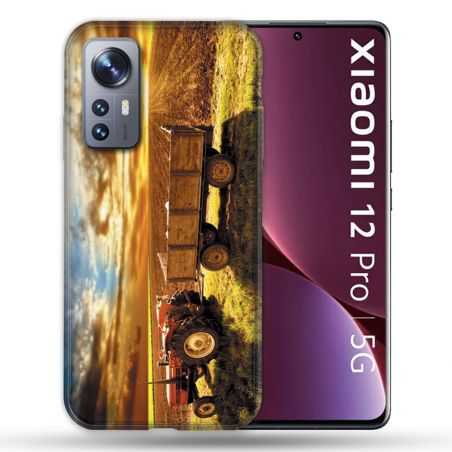 Coque Pour Xiaomi 12 Pro Agriculture Tracteur Color