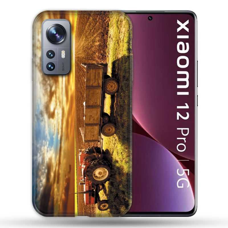 Coque Pour Xiaomi 12 Pro Agriculture Tracteur Color