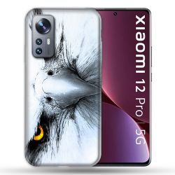 Coque Pour Xiaomi 12 Pro Animal Aigle Royal Blanc