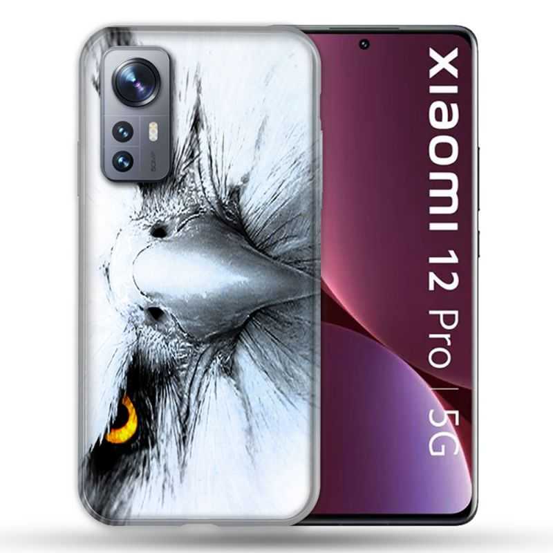 Coque Pour Xiaomi 12 Pro Animal Aigle Royal Blanc