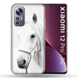 Coque Pour Xiaomi 12 Pro Animal Cheval Cristal
