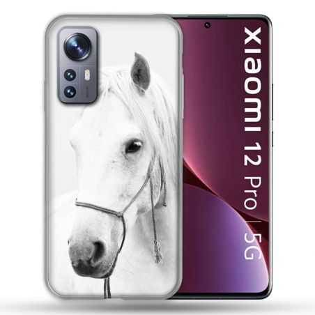 Coque Pour Xiaomi 12 Pro Animal Cheval Cristal