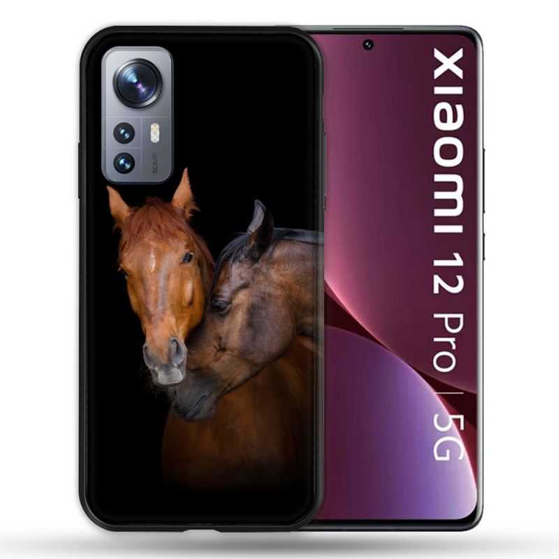 Coque Pour Xiaomi 12 Pro Animal Cheval Marron
