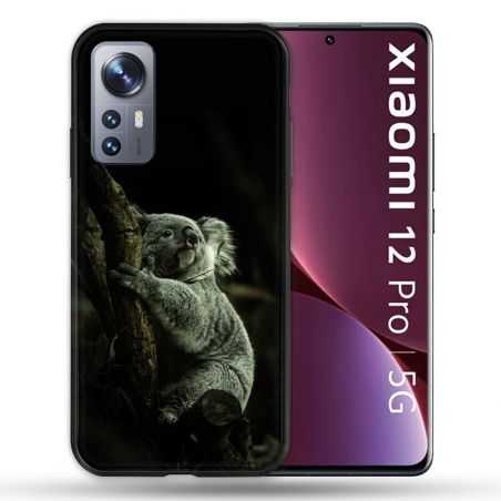 Coque Pour Xiaomi 12 Pro Animal Koala Noir
