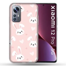 Coque Pour Xiaomi 12 Pro Animal Lapin Rose