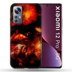 Coque Pour Xiaomi 12 Pro Animal Loup Espace