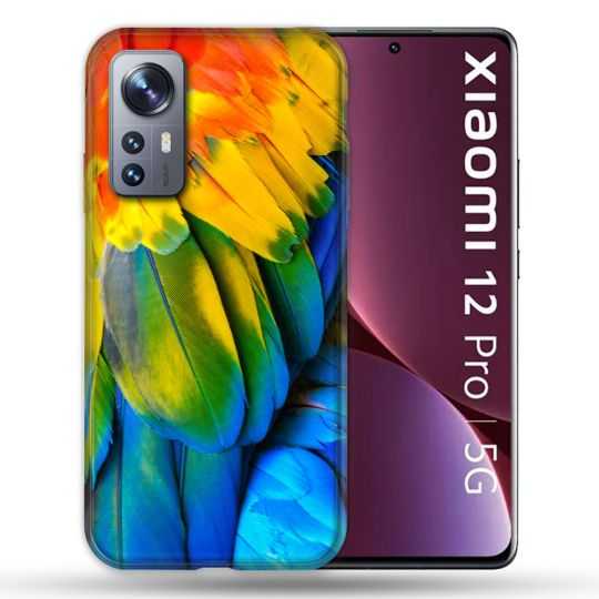 Coque Pour Xiaomi 12 Pro Animal Perroquet Plume