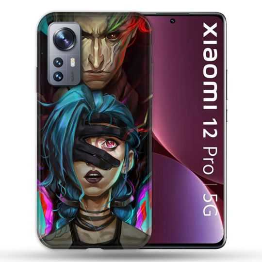 Coque Pour Xiaomi 12 Pro Arcane Jynx Bleu