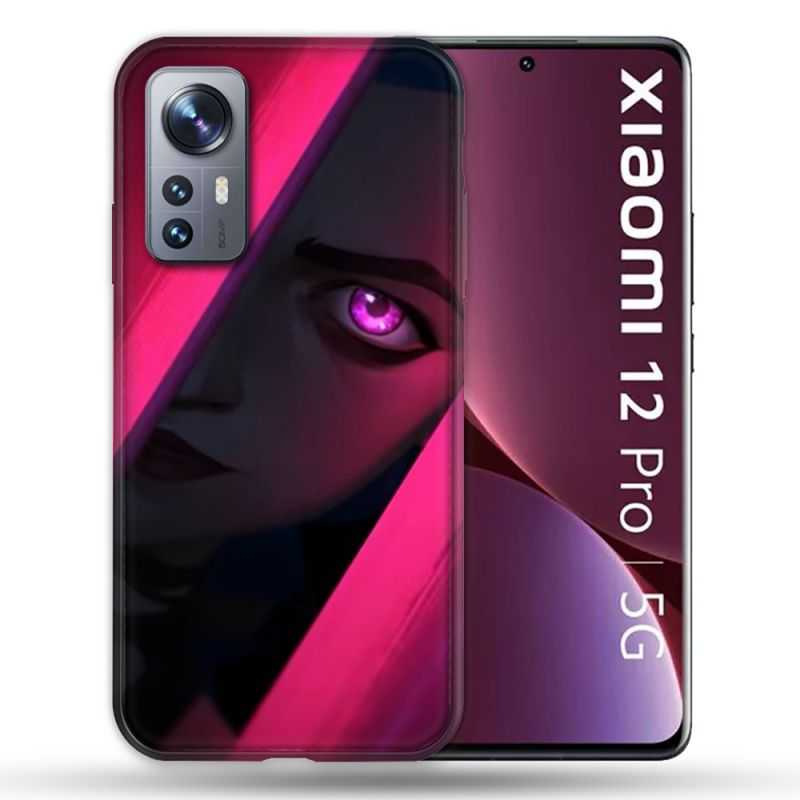Coque Pour Xiaomi 12 Pro Arcane Jynx Rose