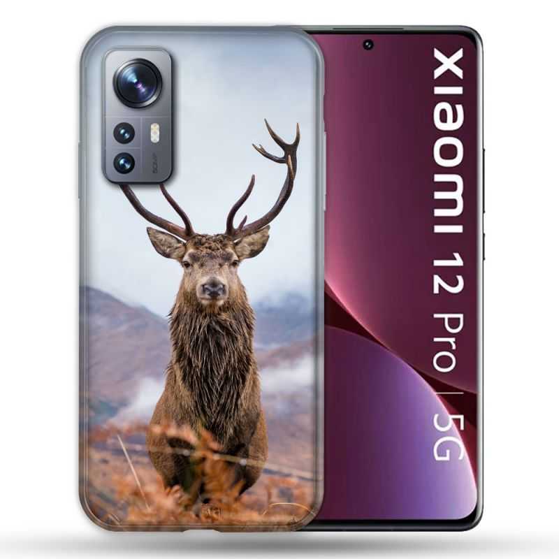 Coque Pour Xiaomi 12 Pro Chasse Chevreuil Montagne