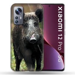 Coque Pour Xiaomi 12 Pro Chasse Sanglier bois