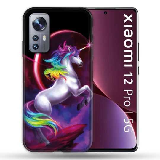 Coque Pour Xiaomi 12 Pro Fantastique Licorne Arc en ciel