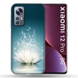 Coque Pour Xiaomi 12 Pro Fleur Lotus Blanc