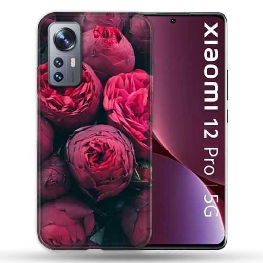 Coque Pour Xiaomi 12 Pro Fleur Pivoine