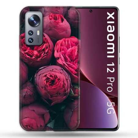 Coque Pour Xiaomi 12 Pro Fleur Pivoine