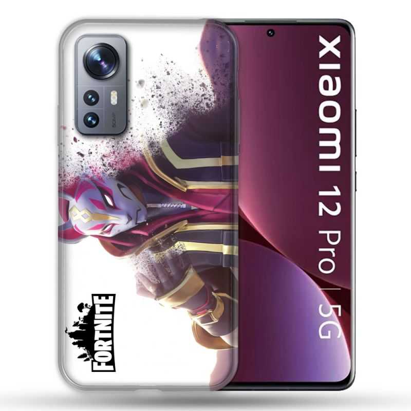 Coque Pour Xiaomi 12 Pro Fortnite Blanc