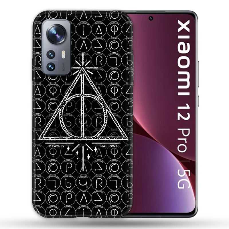 Coque Pour Xiaomi 12 Pro Harry Potter Hollows Triangle Noir