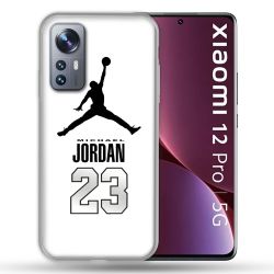 Coque Pour Xiaomi 12 Pro Jordan 23 Blanc