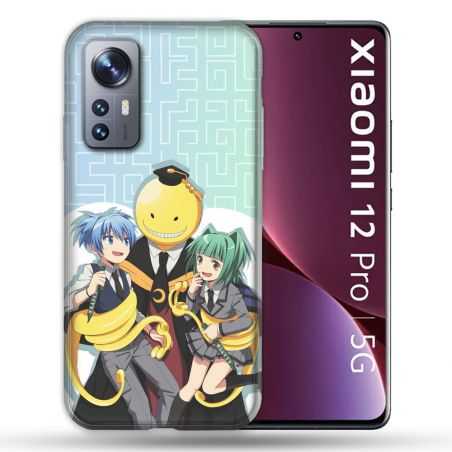 Coque Pour Xiaomi 12 Pro Manga Assassination Classroom Kuro Trio
