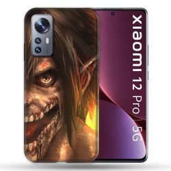 Coque Pour Xiaomi 12 Pro Manga Attaque Titans Eren Titan