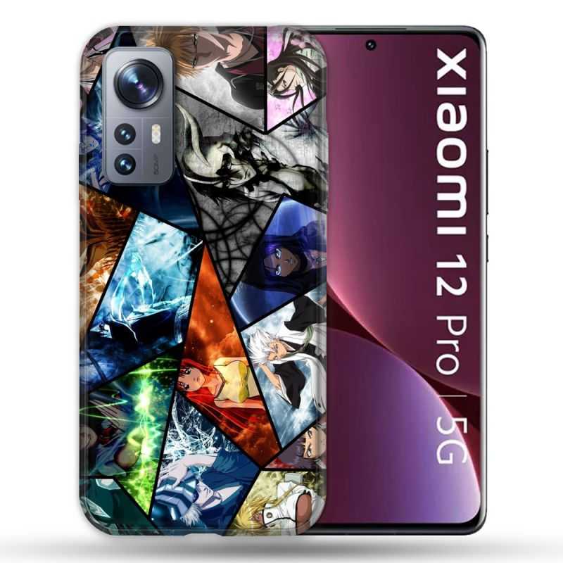 Coque Pour Xiaomi 12 Pro Manga Bleach Pele Mele
