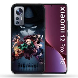 Coque Pour Xiaomi 12 Pro Manga Demon Slayer Noir
