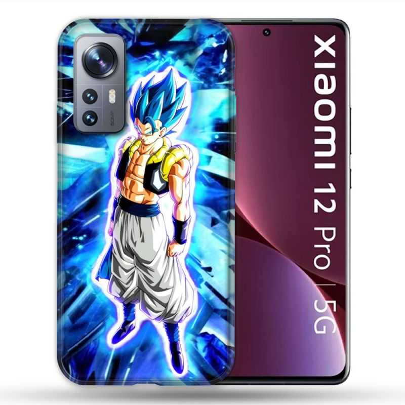 Coque Pour Xiaomi 12 Pro Manga Dragon Ball Gogeta Lumiere