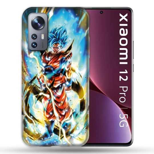 Coque Pour Xiaomi 12 Pro Manga Dragon Ball Sangoku Blanc