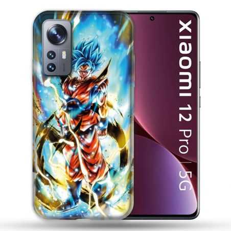 Coque Pour Xiaomi 12 Pro Manga Dragon Ball Sangoku Blanc
