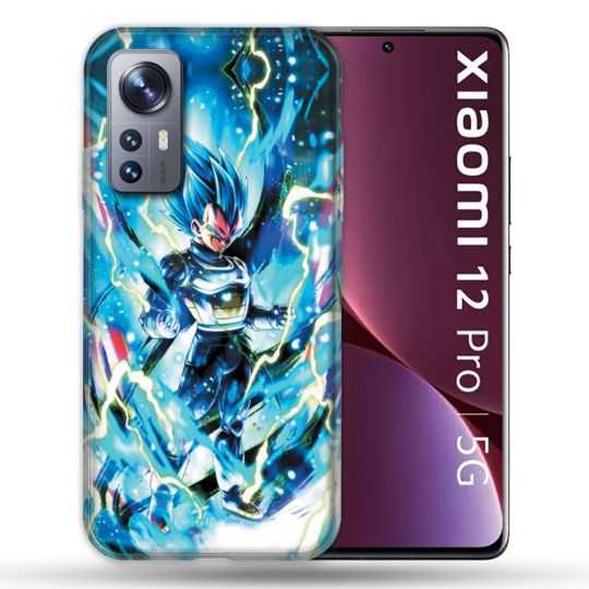 Coque Pour Xiaomi 12 Pro Manga Dragon Ball Vegeta Bleu